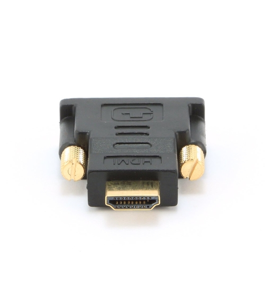 Адаптер (переходник) Gembird HDMI-DVI A-HDMI-DVI-1, 19M/19M, золотые разъемы, пакет