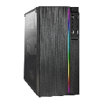 Компьютерный корпус Minitower ExeGate mEVO-9301-EVO800 (mATX, БП EVO800RGb с вент. 12см, с окном, 2хUSB+1хUSB 3.0, HD аудио, черный, с RGb подсветкой), фото7