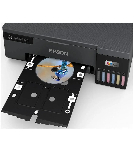 Принтер струйный Epson L8050 (C11CK37405/C11CK37402/C11CK37504/C11CK37507/C11CK37506), A4, цветное, печ. до 8 стр/мин., 1440 x 5760 dpi, USB, Wi-Fi