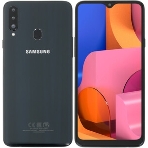 Дисплей для Samsung Galaxy A20S SM-A207F в сборе с тачскрином (OLED) черный, фото4