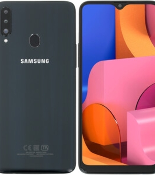 Дисплей для Samsung Galaxy A20S SM-A207F в сборе с тачскрином (OLED) черный
