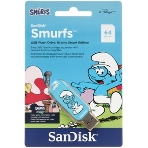 Флешка USB SanDisk Smurfs 64Gb SDCZIS-064G-G46, USB3.2, синяя, фото3