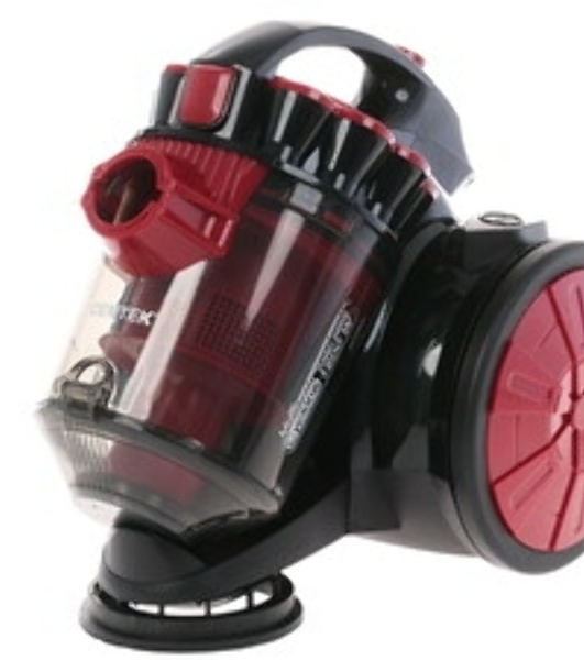 Пылесос Centek CT-2531 красный/черный, 350/1800 Вт, уборка сухая, пылесборник контейнер 1,5 л