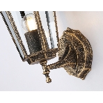Уличный настенный светильник Ambrella light ST2012 GD/BK/CL золото/черный/прозрачный IP54 E27 max 40W 360*150*210, фото4