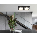 Светильник Ambrella light TN30712/2 BK черный GU5.3/2 182*92*36, фото3