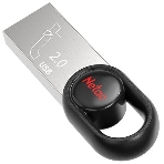 Флешка USB Netac UM2 (NT03UM2N-064G-20BK), 64Gb, USB 2.0, R/W 100/40, серебристый/черный, фото9