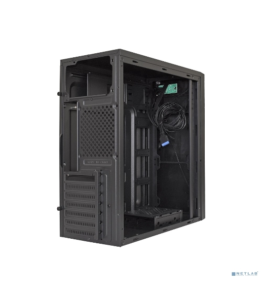 Компьютерный корпус Miditower ExeGate XP-333U Black, ATX, (XP400, Black,120мм), 1*USB/2*USB 3.0, Audio