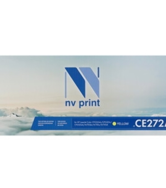Картридж лазерный NVPrint совместимый HP CE272A Yellow для LJ Color CP5520 (15000k)