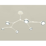 Светильник Ambrella light XB9055151/6 SWH/PPH белый песок/графит полированный GX53 (C9055, N8133), фото4