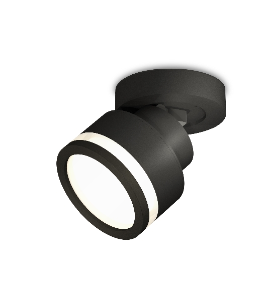 Светильник Ambrella Light XM8102022 SBK/FR черный песок/белый матовый GX53 (A2229, A2106, C8102, N8415)