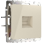 Телефонная розетка RJ-11 (слоновая кость), фото 1