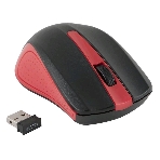 Мышь беспроводная Oklick 485MW черный/красный, 1200 dpi, радиоканал, USB, кнопки - 3, фото4
