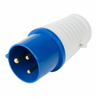 Вилка Rexant 023 переносная 2Р+РЕ 32А 220В IP44