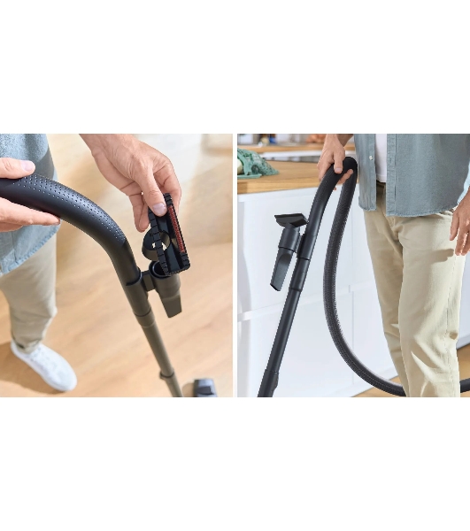 Пылесос Bosch BGL38GOLD черный/золотистый, 350/1700 Вт, уборка сухая, пылесборник мешок 4 л