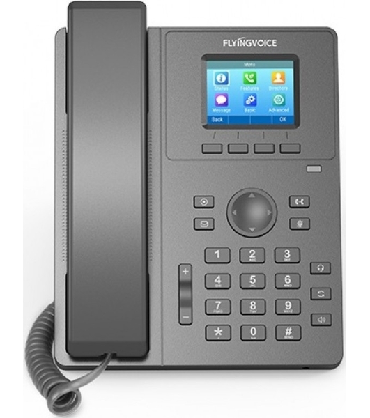 Телефон IP Flyingvoice P11P серый (упак.:1шт)