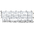 Клавиатура для ноутбука Asus VivoBook 17 X705U белая, фото2