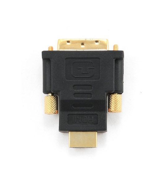 Адаптер (переходник) Gembird HDMI-DVI A-HDMI-DVI-1, 19M/19M, золотые разъемы, пакет