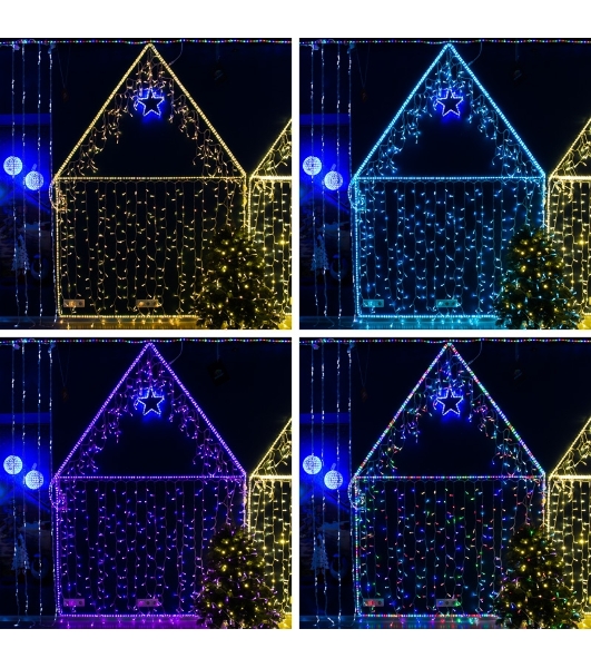 Контроллер с радиопультом Neon-night для RGb-гирлянд