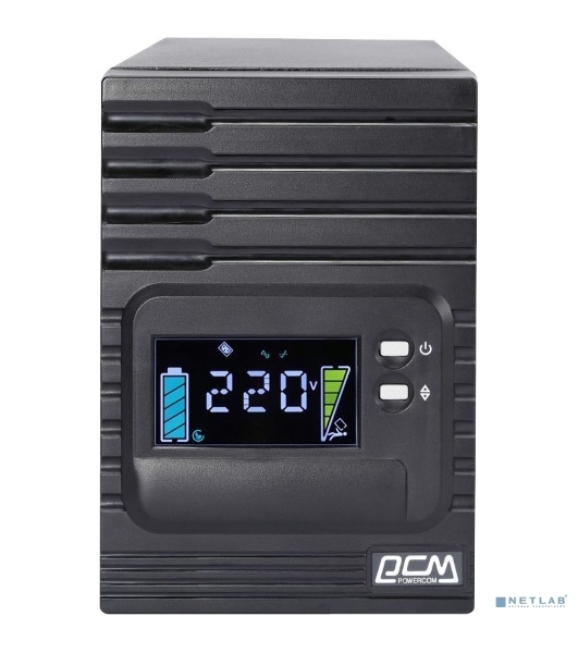 Источник бесперебойного питания Powercom Smart King Pro+ SPT-2000-II LCD 1600Вт 2000ВА черный