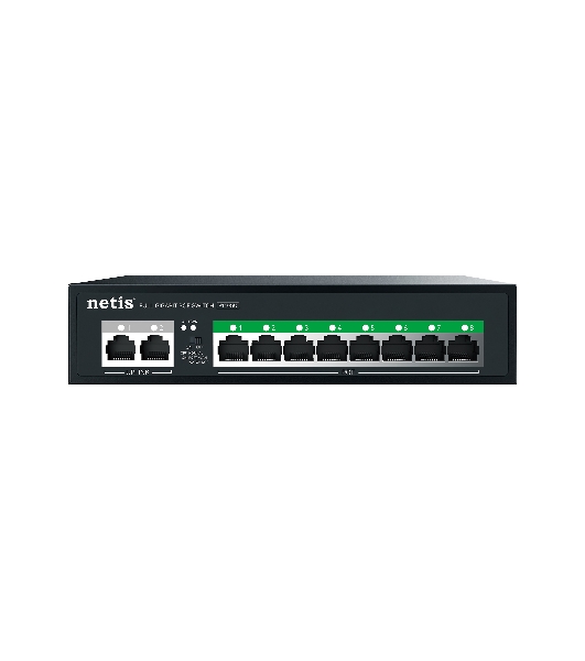 Коммутатор 10PORT Netis P110GC 10/100/1000M 8POE+2XGE
