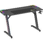 Стол игровой Cactus CS-GTZ-BK-RGb столешница ДСП, черный каркас черный, фото17