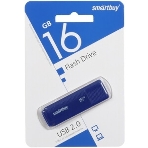 Флешка USB Smartbuy Dock Blue (SB16GbDK-B), 16Gb, USB 2.0, R/W 15/5, синий, фото5