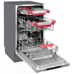 Встраиваемая посудомоечная машина Kuppersberg GSM 4573, серебристый, 45 см, 10 компл., 49 дБ, класс A++, фото6
