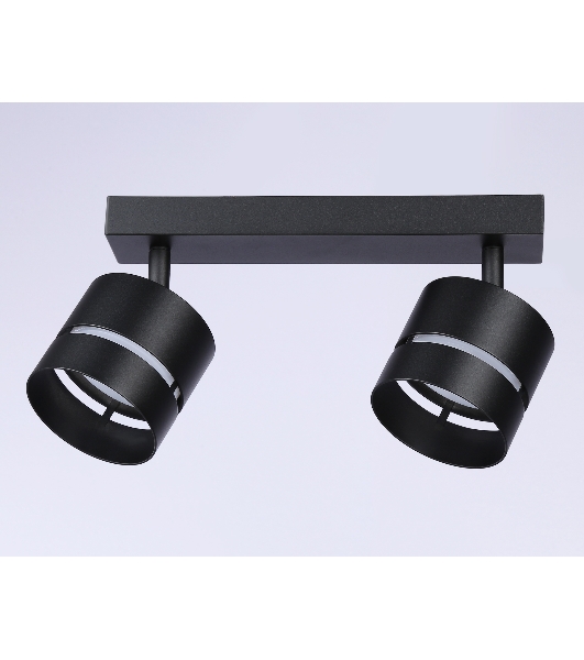 Светильник Ambrella light TN71060/2 BK черный GX53/2 max 12W 280*85*150