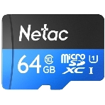 Флеш карта microSDHC 64Gb Netac P500 NT02P500STN-064G-R (с SD адаптером) 80Mb/s, фото8