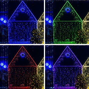 Контроллер с радиопультом Neon-night для RGb-гирлянд