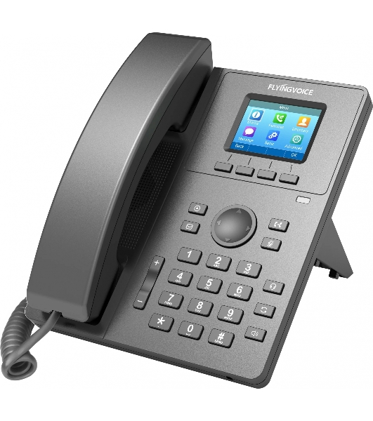 Телефон IP Flyingvoice P11G серый (упак.:1шт)