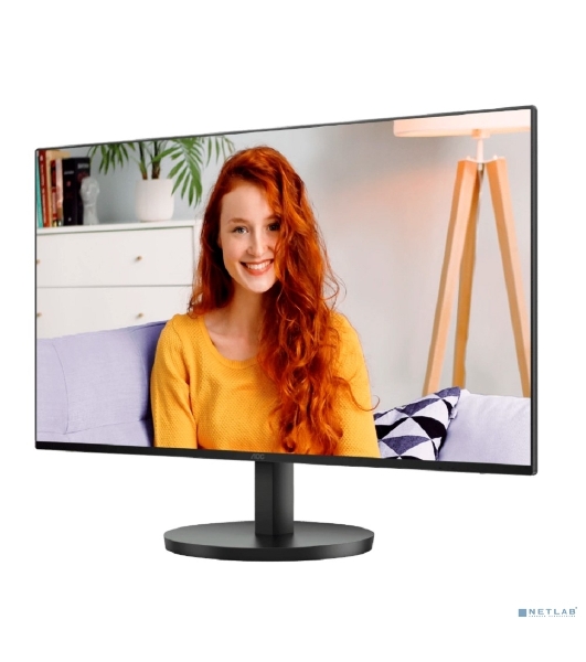 Монитор 27' AOC 27B3QA2 IPS 1920x1080, 120 Гц, 1 мс, 16:9, 250 кд/м², HDMI 1.4, DP 1.2, VGA, 3.5 Jack, динамики (2x2 Вт), черный