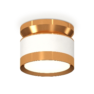 Светильник Ambrella Light XS8101060 SWH/PYG белый песок/золото желтое полированное GX53 (N8909, C8101, N8124)