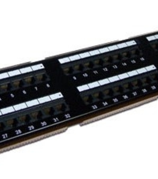 Патч-панель Lanmaster TWT-PP48UTP 19' 2U 48xRJ45 кат.5e UTP
