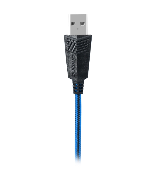 Гарнитура Sven AP-U980MV синий-чёрный, проводная, USB