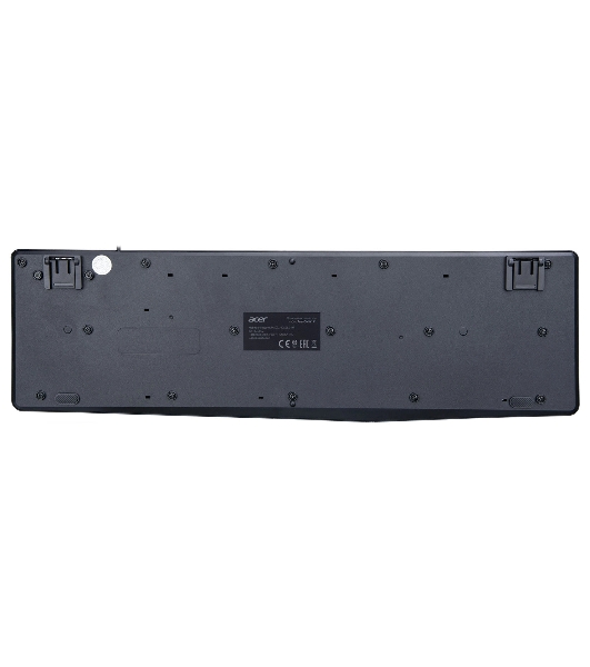Комплект клавиатура+мышь Acer OMW141 проводной, USB, 1200 DPI, чёрный