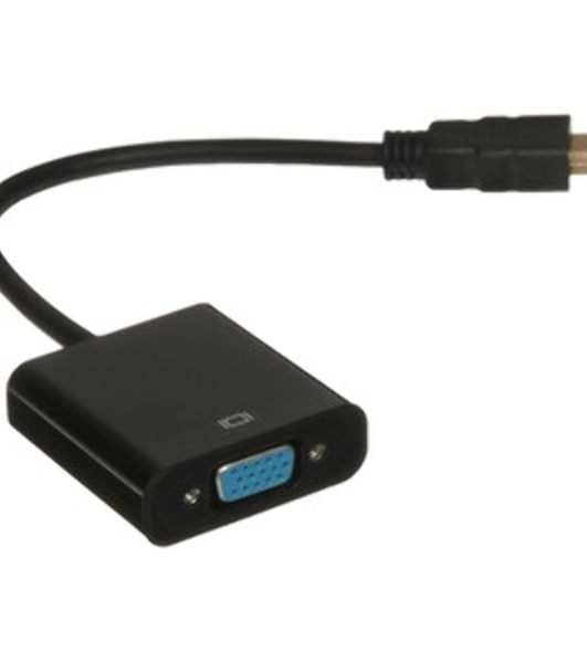 Переходник Gembird-Cablexpert Переходник HDMI-VGA, 19M/15F (A-HDMI-VGA-03)