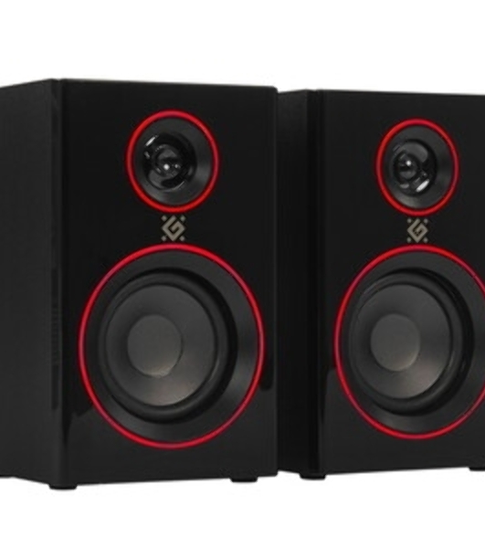 Акустическая 2.0 система Defender Solar 12 12 Вт, подсветка, BT, 230В