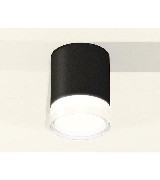 Светильник Ambrella Light XS6302064 SBK/FR/CL черный песок/белый матовый/прозрачный MR16 GU5.3 (C6302, N6241)
