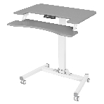 Стол для ноутбука Cactus VM-FDE103 столешница МДФ серый 91.5x56x123см (CS-FDE103WGY), фото8