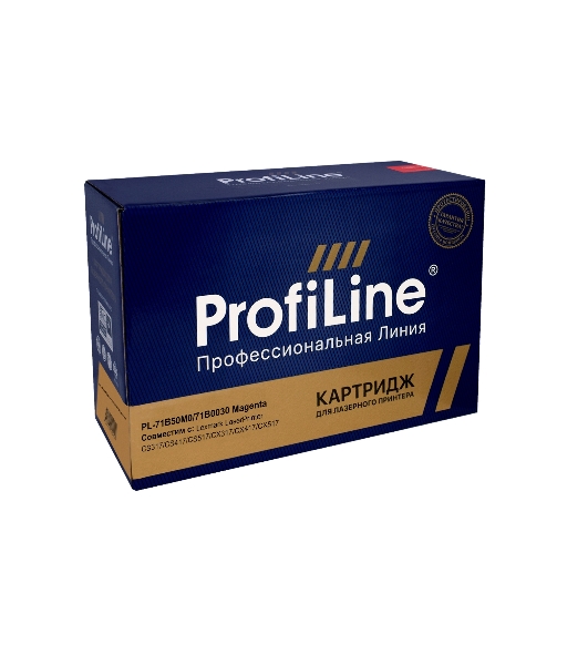 Картридж лазерный ProfiLine PL-71B50M0/71B0030 для принтеров Lexmark LaserPrinter CS317/CS417/CS517/CX317/CX417/CX517 Magenta 2300 копий