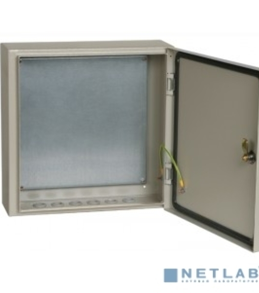 Корпус металлический ЩМП-4.4.1-0 74 У2 IP54 IEK YKM40-441-54 размеры 400х400х150 мм