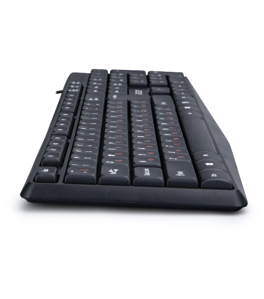 Комплект клавиатура+мышь Acer OMW141 проводной, USB, 1200 DPI, чёрный