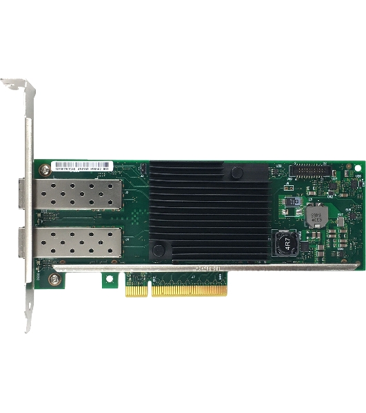 Сетевой Адаптер Intel Ethernet Converged Network Adapter X710-DA2, 10GbE/1GbE dual ports SFP+, open optics, PCI-E 3.0x8 (Low Profile and Full Height brackets included) bulk
