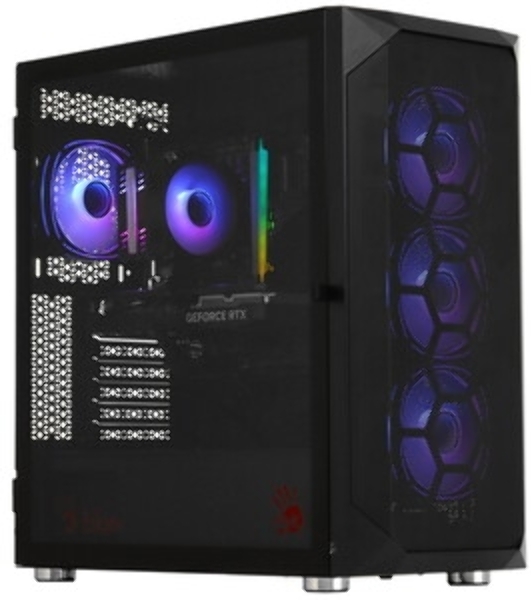 Компьютер Bloody BD-PC CB76V1 MT i5 13400F (2.5) 32Gb SSD1Tb RTX5060 8Gb Windows 11 Home 64 GbitEth 650W черный (RUS) (2153482)