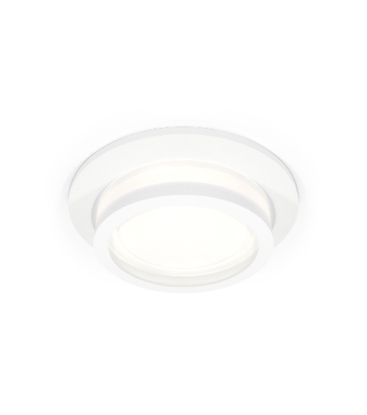 Комплект встраиваемого светильника Ambrella light XC6512060 SWH/FR белый песок/белый матовый MR16 GU5.3 (C6512, N6220)