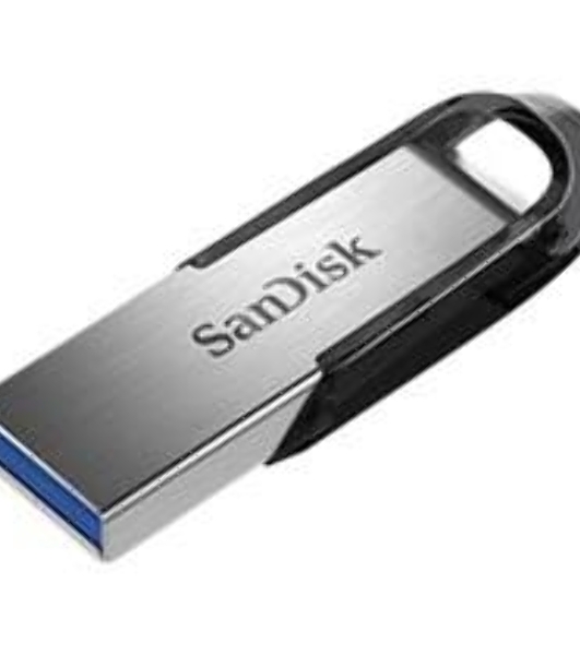 Флешка USB Sandisk 64Gb Cruzer Ultra Flair SDCZ73-064G-G46 USB 3.0 серебристый/черный