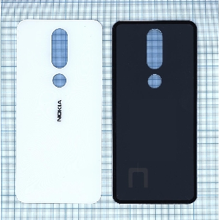 Задняя крышка для Nokia 6.1 Plus белый