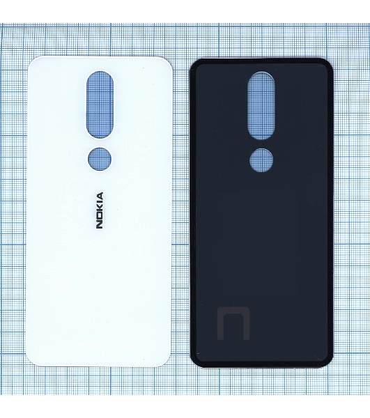 Задняя крышка для Nokia 6.1 Plus белый