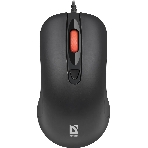 Мышь проводная Defender Omega MB-522 черный, 1600 dpi, USB, кнопки - 4, фото10